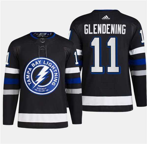 Men%27s Tampa Bay Lightning #11 Luke Glendening Black 2024 Stadium Series Stitched Jersey Dzhi->philadelphia flyers->NHL Jersey